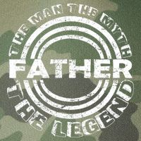 Father The Man The Myth The Legend Legacy Tie Dye Trucker Hat