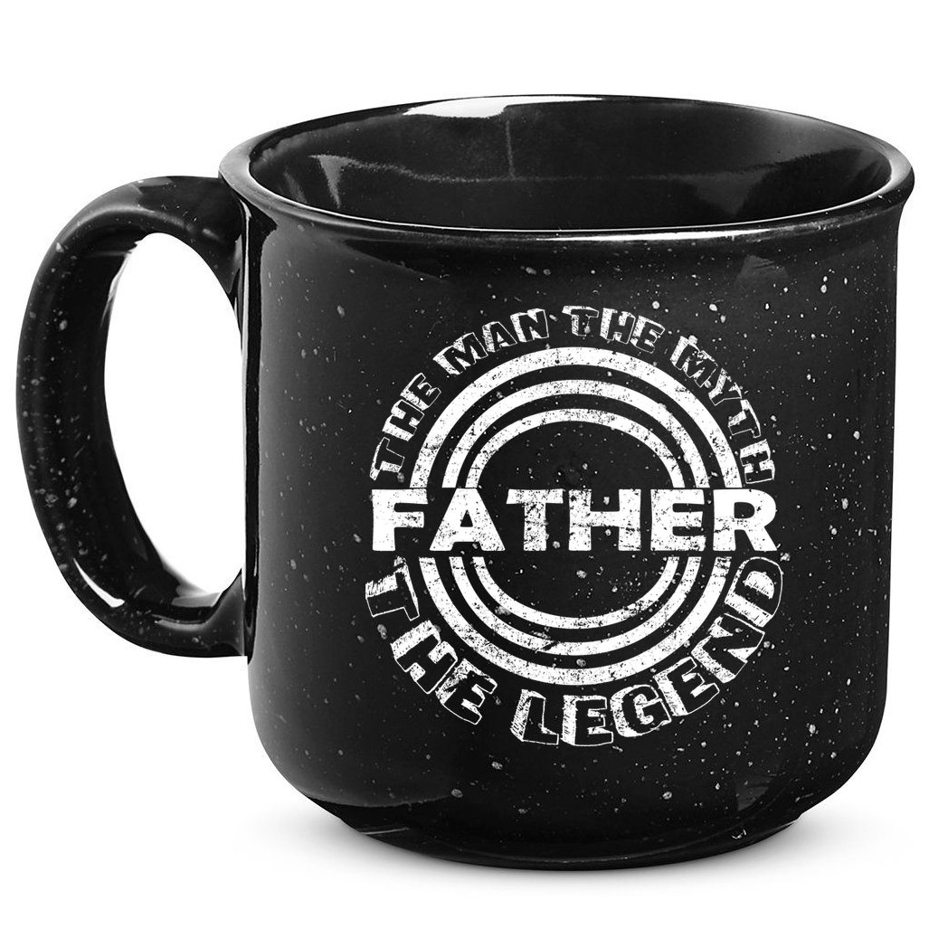 Father The Man The Myth The Legend 15oz Campfire Ceramic Mug