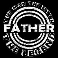 Father The Man The Myth The Legend PosiCharge Competitor Tank