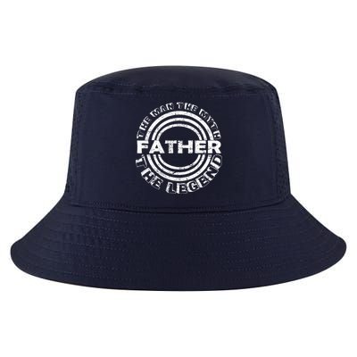 Father The Man The Myth The Legend Cool Comfort Performance Bucket Hat