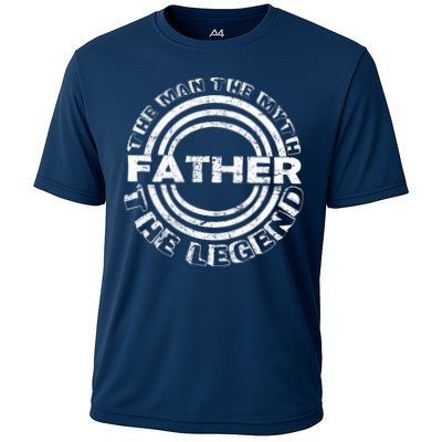 Father The Man The Myth The Legend Performance Shirt