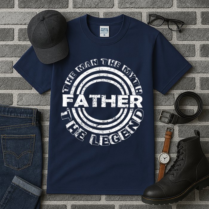Father The Man The Myth The Legend Tall T-Shirt