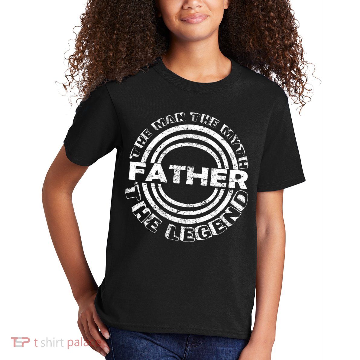 Father The Man The Myth The Legend Kids T-Shirt