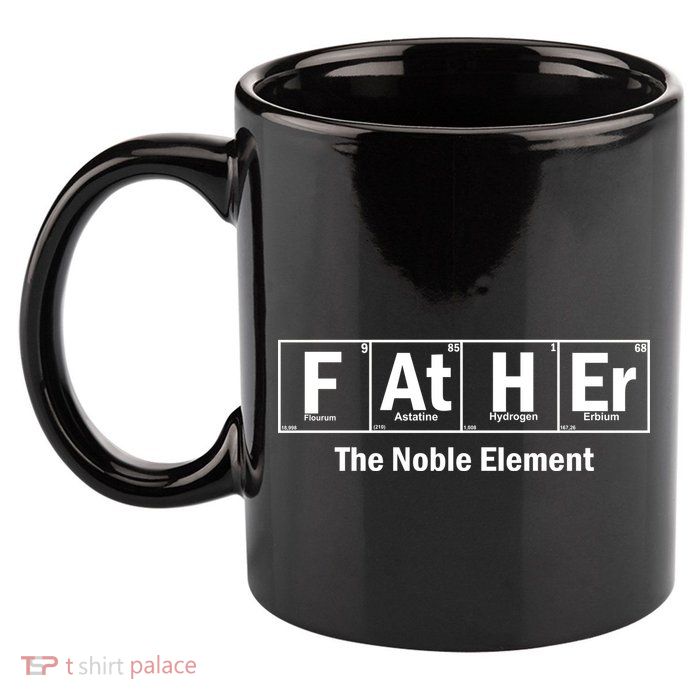 Father The Noble Element 11oz C Handle Ceramic Mug