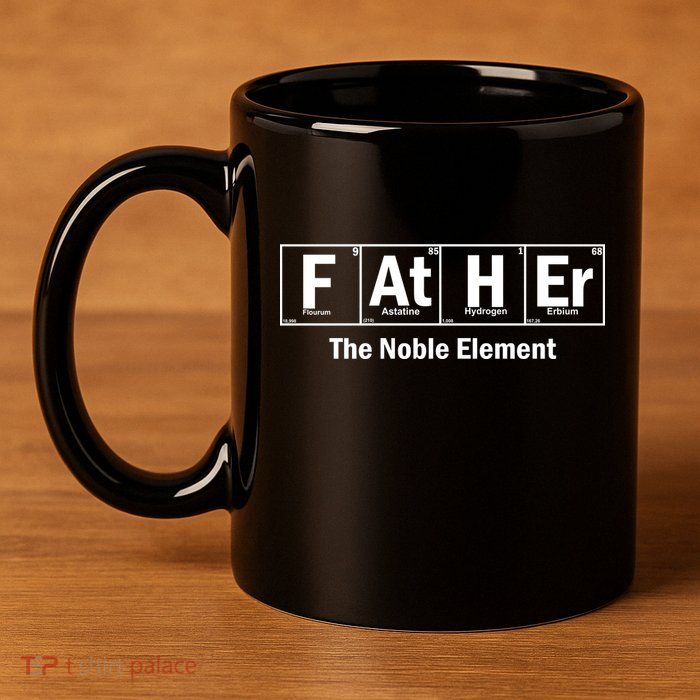 Father The Noble Element 11oz C Handle Ceramic Mug