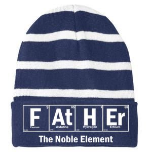 Father The Noble Element Striped Beanie with Solid Band