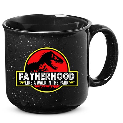 Fatherhood Like A Walk In The Park 15oz Campfire Ceramic Mug