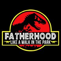 Fatherhood Like A Walk In The Park Flatbill Hat