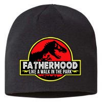 Fatherhood Like A Walk In The Park Sustainable Beanie