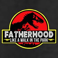 Fatherhood Like A Walk In The Park 25L Jumbo Tote