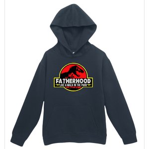 Fatherhood Like A Walk In The Park Urban Pullover Hoodie