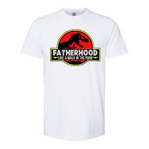 Fatherhood Like A Walk In The Park Softstyle CVC T-Shirt