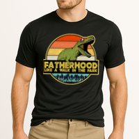 Fatherhood Like a Walk In The Park Fathers Day Cooling Performance Crew T-Shirt