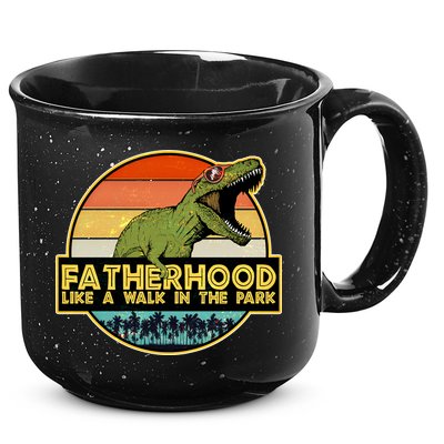 Fatherhood Like a Walk In The Park Fathers Day 15oz Campfire Ceramic Mug