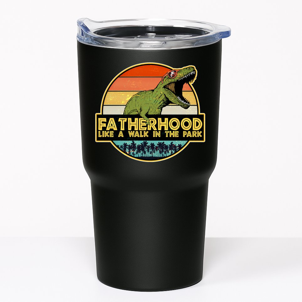 Fatherhood Like a Walk In The Park Fathers Day Tumbler