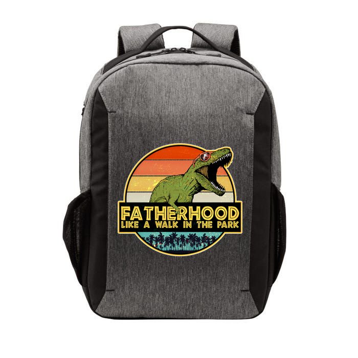 Fatherhood Like a Walk In The Park Fathers Day Vector Backpack