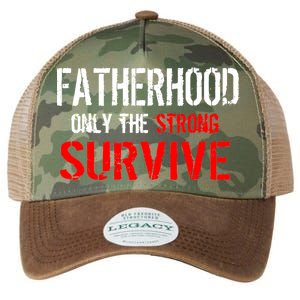 Fatherhood, Only The Strong Survive Legacy Tie Dye Trucker Hat