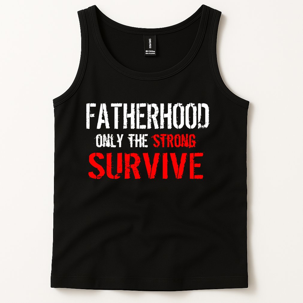 Fatherhood, Only The Strong Survive Tank Top