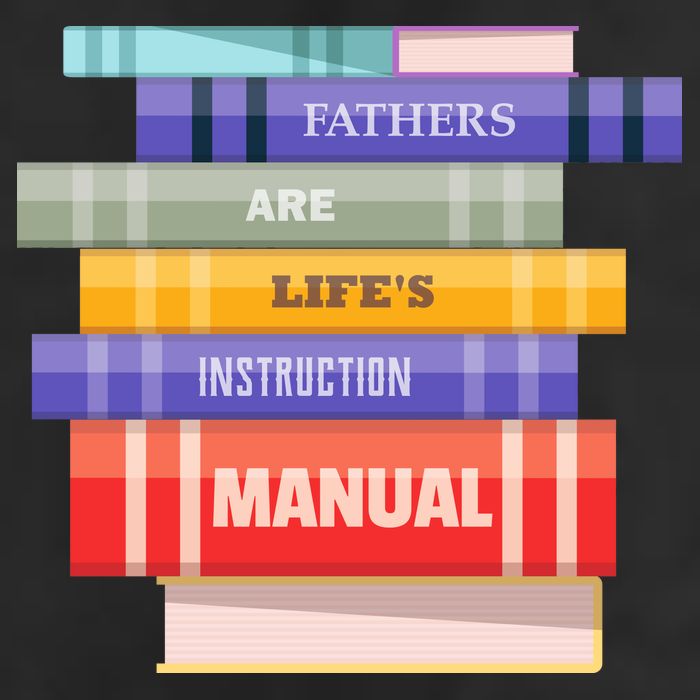 Fathers Are Life's Manual 7 Panel Mesh Trucker Snapback Hat