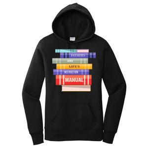 Fathers Are Life's Manual Women's Pullover Hoodie