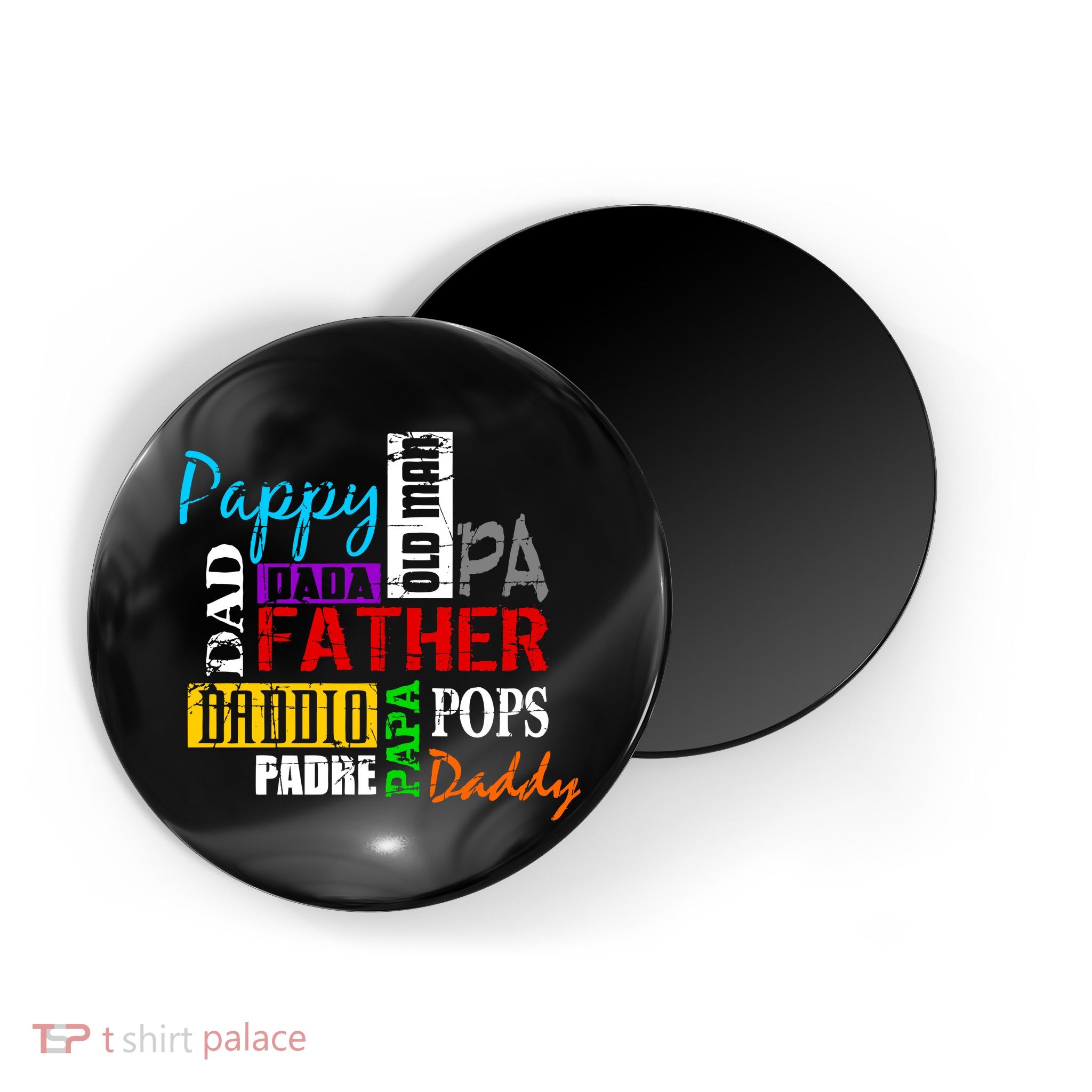 Father's Day Dad Daddy Papa Pops Names Magnet