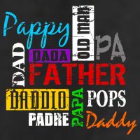 Father's Day Dad Daddy Papa Pops Names Golf Towel