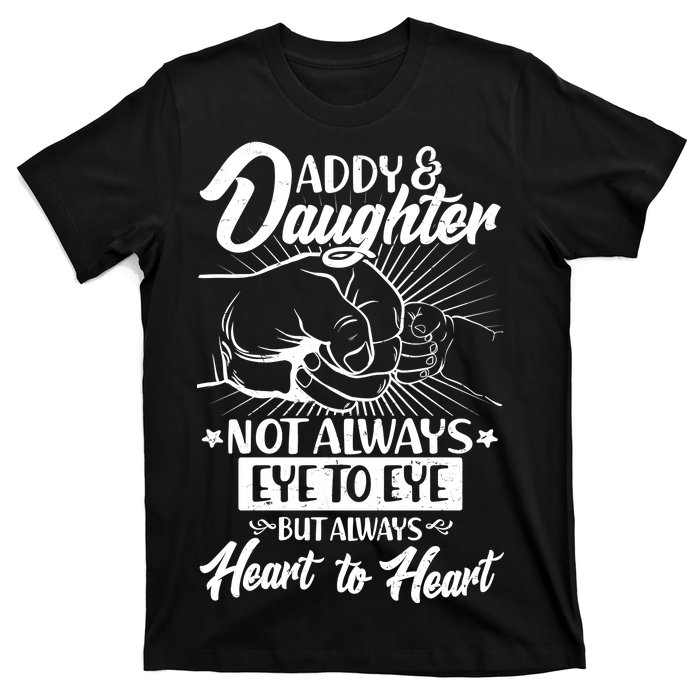 Father's Day Daddy & Daughter Fist Bump T-Shirt