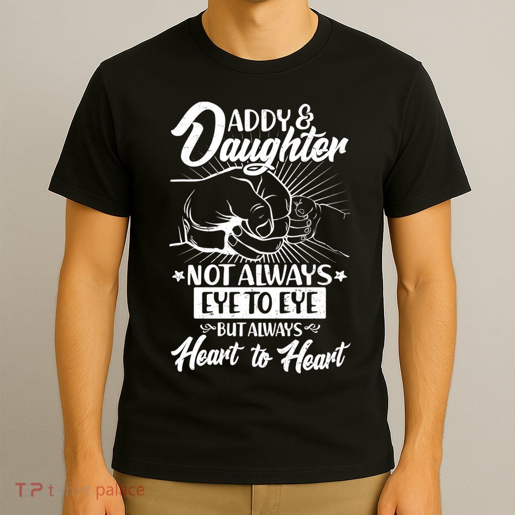 Father's Day Daddy & Daughter Fist Bump T-Shirt