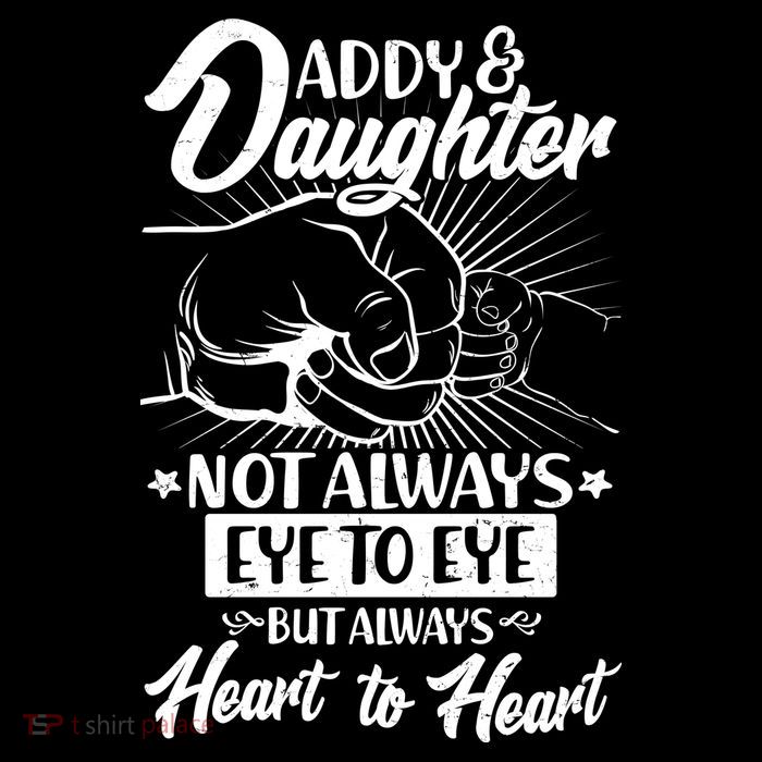 Father's Day Daddy & Daughter Fist Bump Tall T-Shirt