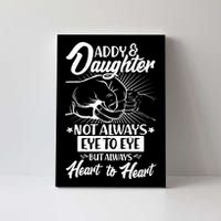 Father's Day Daddy & Daughter Fist Bump Canvas