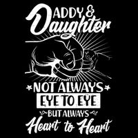 Father's Day Daddy & Daughter Fist Bump Women's Knotted Racerback Tank