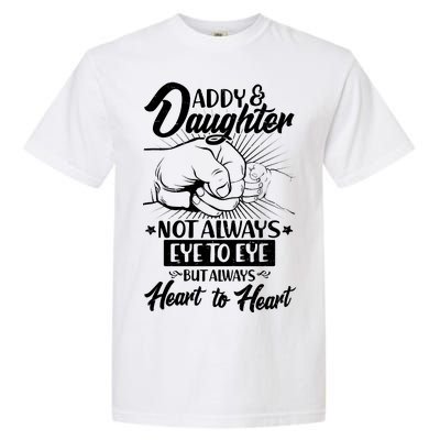 Father's Day Daddy & Daughter Fist Bump Garment-Dyed Heavyweight T-Shirt