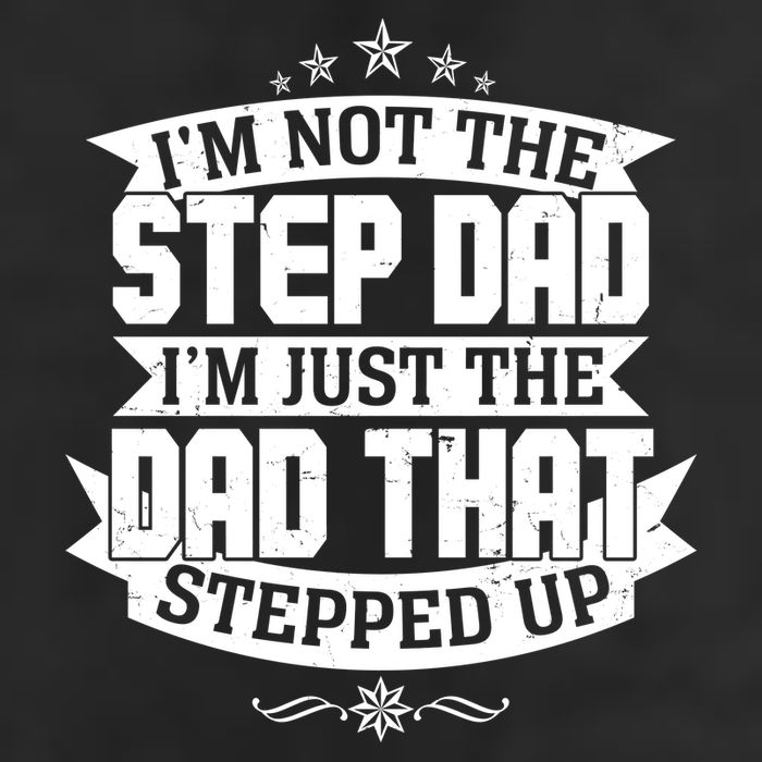 Father's Day I'm Just the Dad That Stepped Up  Golf Towel