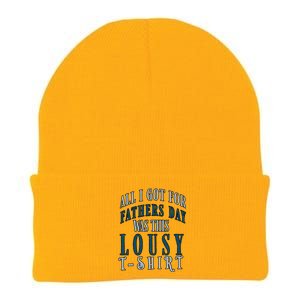 Fathers Day Lousy Knit Cap Winter Beanie