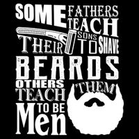 Fathers Teach Sons To Be Men Backpack