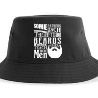 Fathers Teach Sons To Be Men Sustainable Bucket Hat