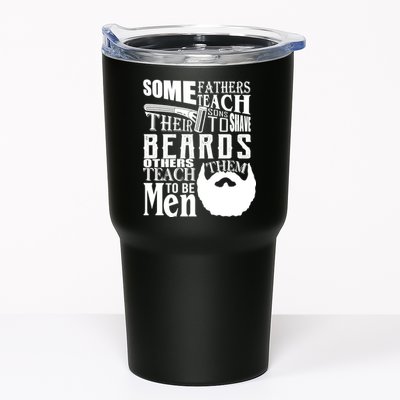 Fathers Teach Sons To Be Men Tumbler