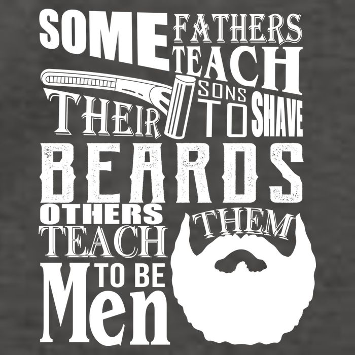 Fathers Teach Sons To Be Men Vector Backpack