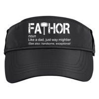 Fathor Like Dad Just Way Mightier Hero Adult Drive Performance Visor