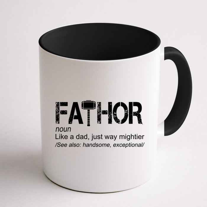 Fathor Like Dad Just Way Mightier Hero Mug
