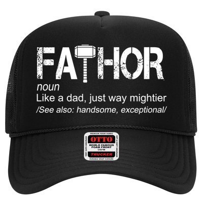 Fathor Like Dad Just Way Mightier Hero Trucker Hat