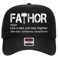 Fathor Like Dad Just Way Mightier Hero Hat
