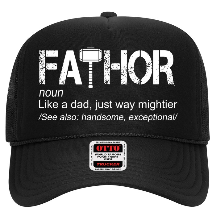 Fathor Like Dad Just Way Mightier Hero Hat