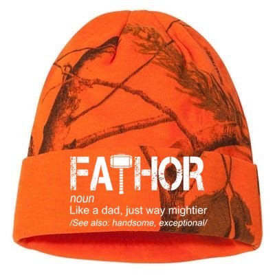 Fathor Like Dad Just Way Mightier Hero Kati Licensed 12" Camo Beanie