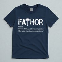 Fathor Like Dad Just Way Mightier Hero T-Shirt