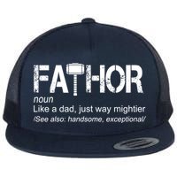 Fathor Like Dad Just Way Mightier Hero Flatbill Hat
