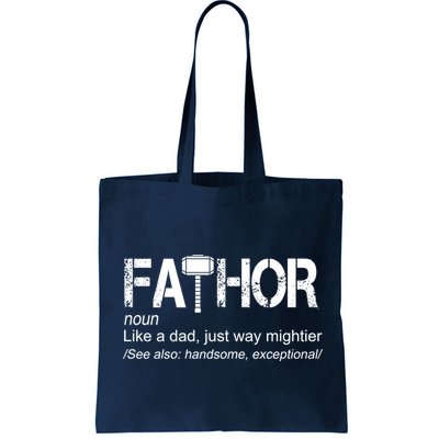 Fathor Like Dad Just Way Mightier Hero Bag