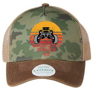 Funny ATV UTV OffRoading Racing Lover Racer Legacy Tie Dye Trucker Hat