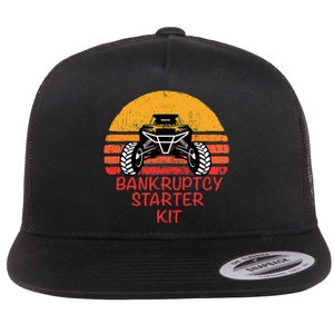 Funny ATV UTV OffRoading Racing Lover Racer Flat Bill Trucker Hat