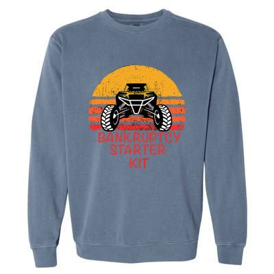 Funny ATV UTV OffRoading Racing Lover Racer Garment-Dyed Sweatshirt